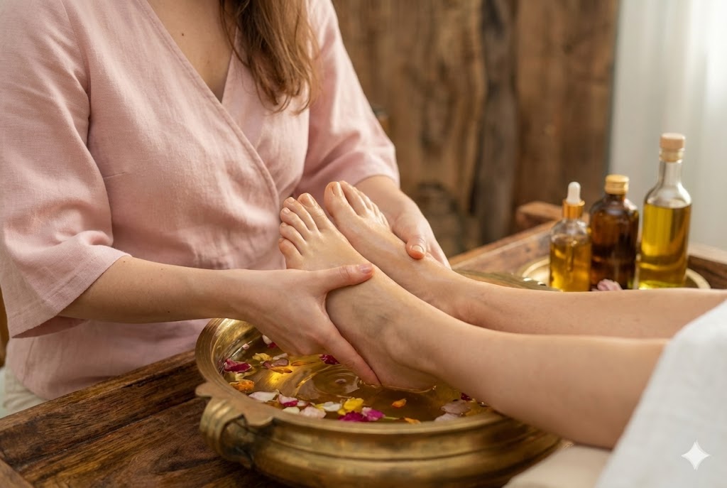 Padabhyanga Massage Pieds